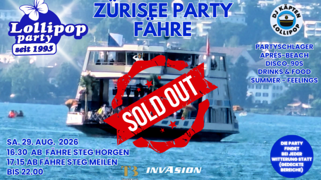 Lollipop Party Zürisee Fähre Vol. 2 /  Horgen-Meilen